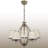 5 Lights Metal Body Fabic Cap Classic/Traditional Chandelier