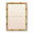 Ava Gold Metal Picture Frame with Mat-72891934