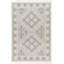 Tapis gris / blanc en laine à tissage plat Saber Southwestern-21671551