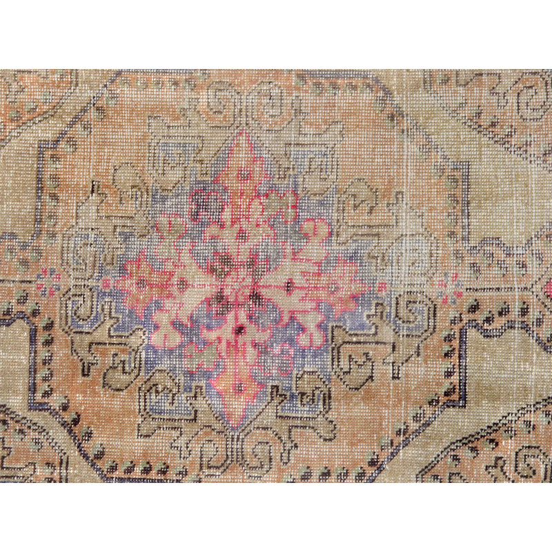 One-of-a-Kind Rectangle 4'4" X 7' Hand Knotted Area Rug
