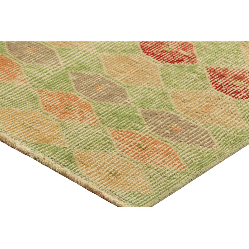 One-of-a-Kind 3'3”x4'5” Hand Knotted Area Rug