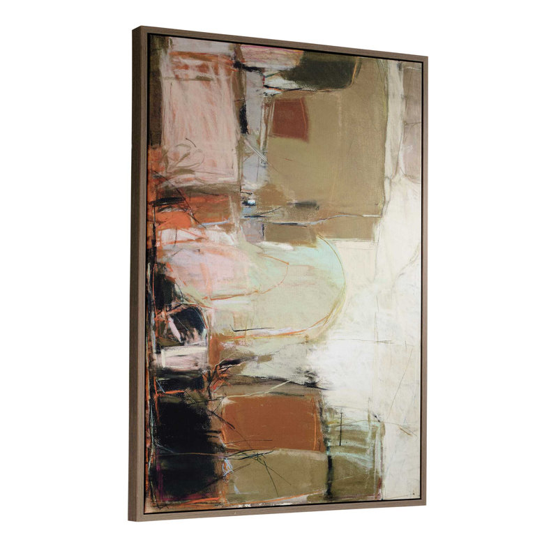 Uttermost Palace Walls, art abstrait encadré