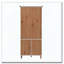 Armoire de rangement vitrée