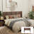 Wood Headboard Queen Size, 64.4" Wide Wooden Queen Headboard Only, Modern Farmhouse Headboards, Wall Mounted Fluted Panel, Wingback Boho Headboards, Walnut