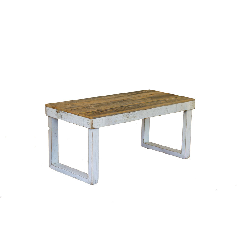 Adaryl Solid Wood Top Single Coffee Table