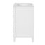 Ensemble de meuble-lavabo autoportant 24 po avec lavabo en céramique Rosaline, 2 tiroirs et tablette réglable-127343330