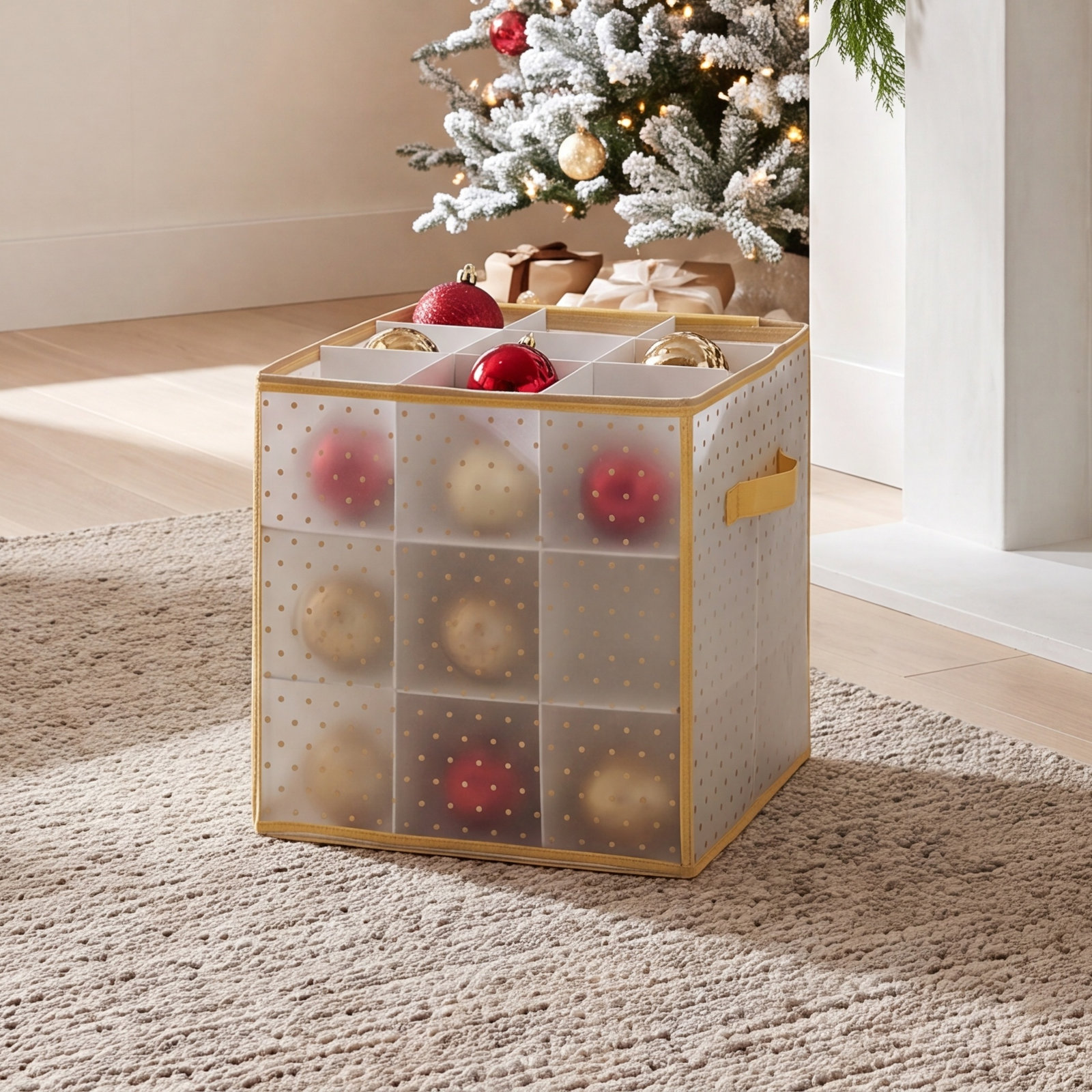 Ornament Storage Box - Basics by Wayfair™, Gold