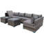Askim 7 Seater Rattan Sofa Set-1601163448