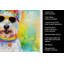 Serviette de cuisine Westie Hippie Dawg