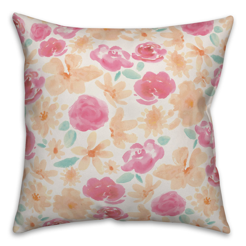 Coussin Painterly, H 20 po x l 20 po