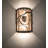 Jalyna Steel Flush Mounted Sconce