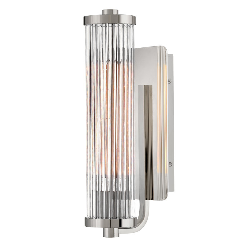 Hinkley Ellery Medium Single Light Sconce, Polished Nickel
