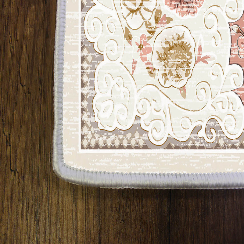 Elegant Hall Carpet, 31.5 x 78.7 inches | 100% Polyester, 0.4 inch Pile Height | Antibacterial, Non-Slip PVC Felt Dot Underside | Machine Washable, Durable Woven Design | Perfect for Entryways & Living Spaces