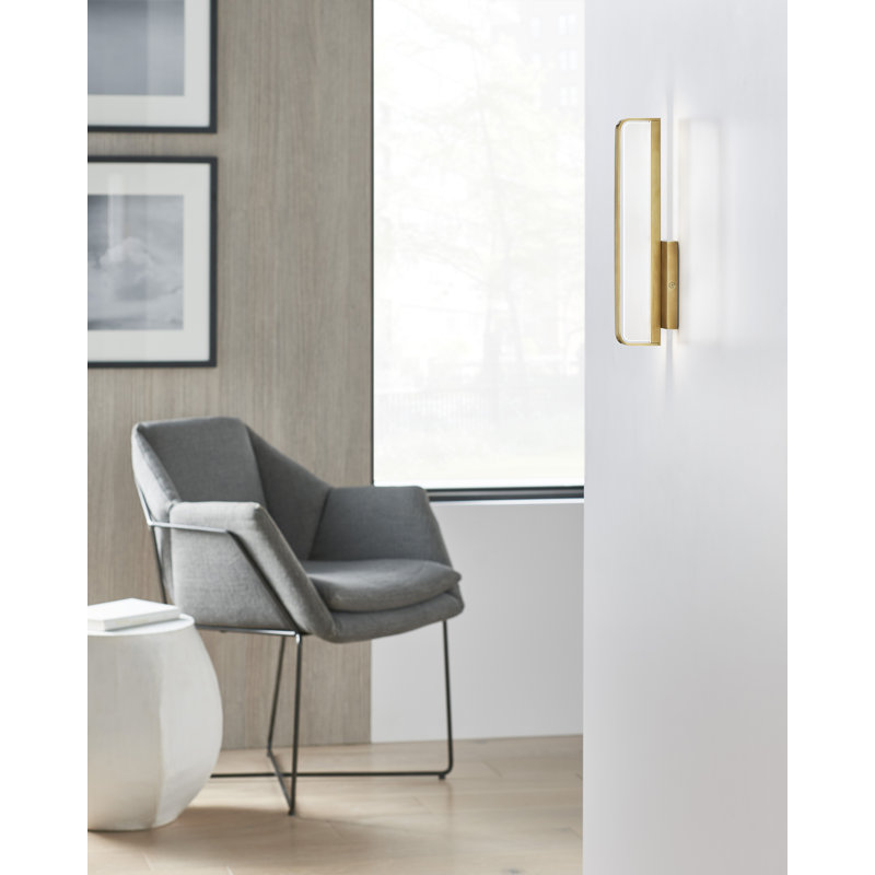 Banda 13 Wall/Bath, Natural Brass