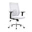 Chaise de bureau ergonomique en filet avec base chromée-1330710638