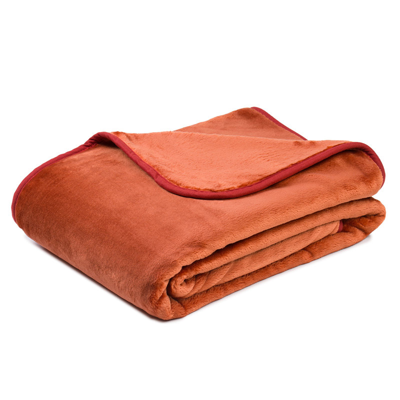 Throw Blanket, W240 x L220cm, Cinnamon