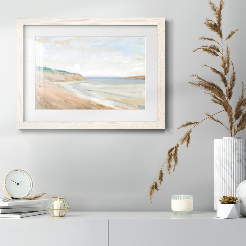 Étude de rivage I, H 26 po x l 38 po x P 1,5 po, Blanc