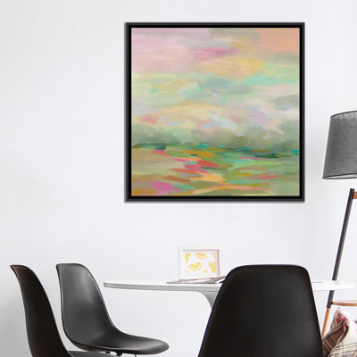 «Pastel Fields», reproduction d'art sur toile tendue