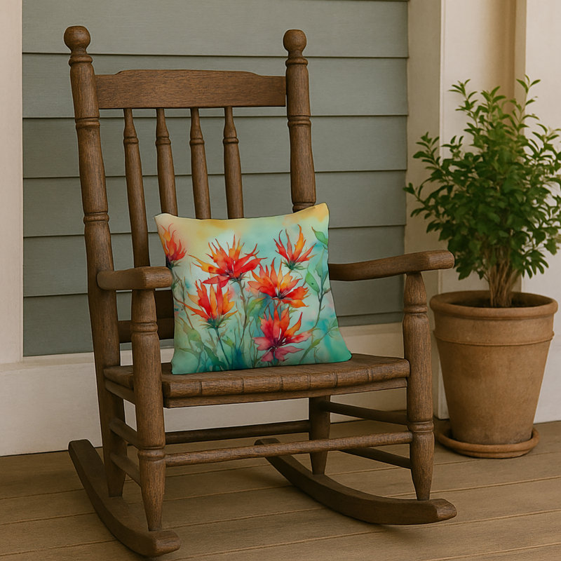 Coussin décoratif Wyoming, Carré 14 po