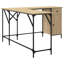 Desk 141x141x75 cm Engineered Wood-94955957