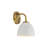 Lesniak 1-Light Wall Sconce in Modern Brass-982379535