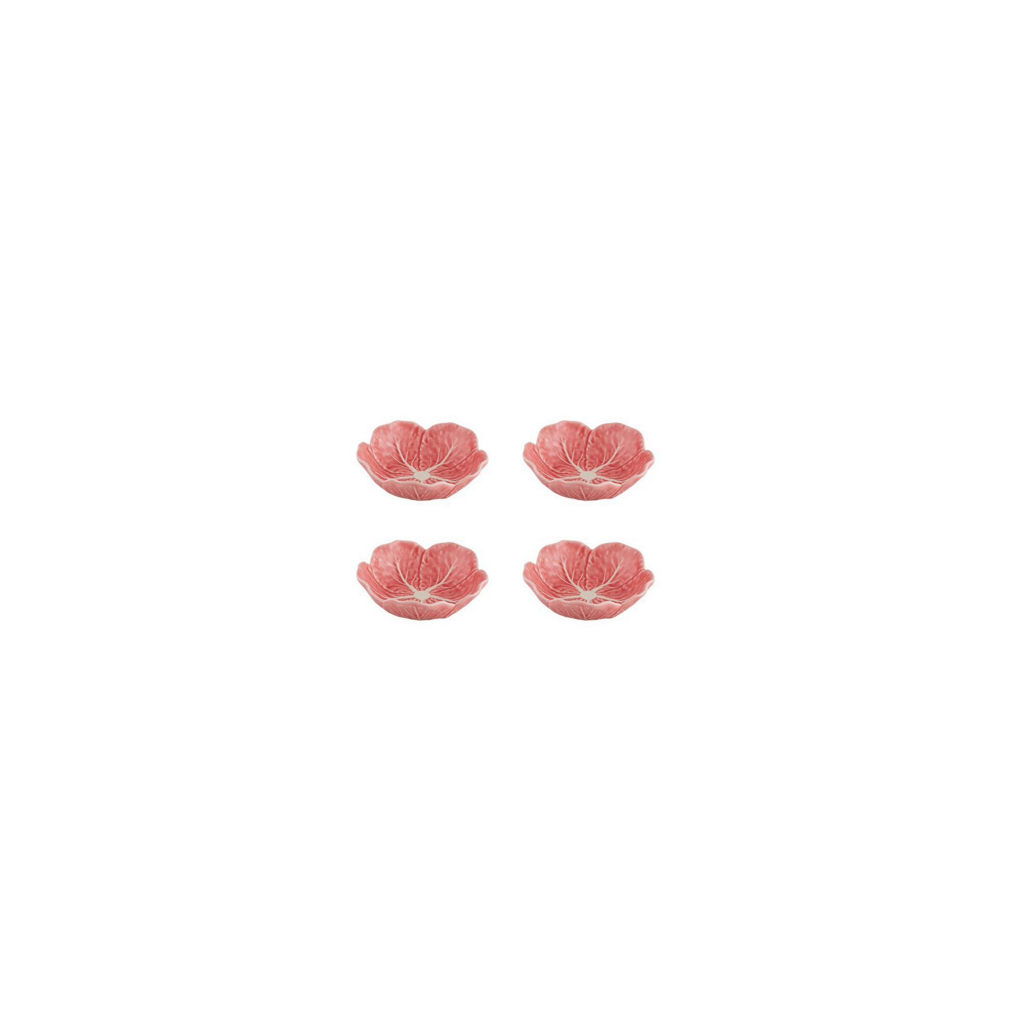 Cabbage Pink Small Bowl 5", Set Of 4