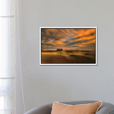 Winter Time by Jackson Carvalho - Floater Frame Print on Canvas