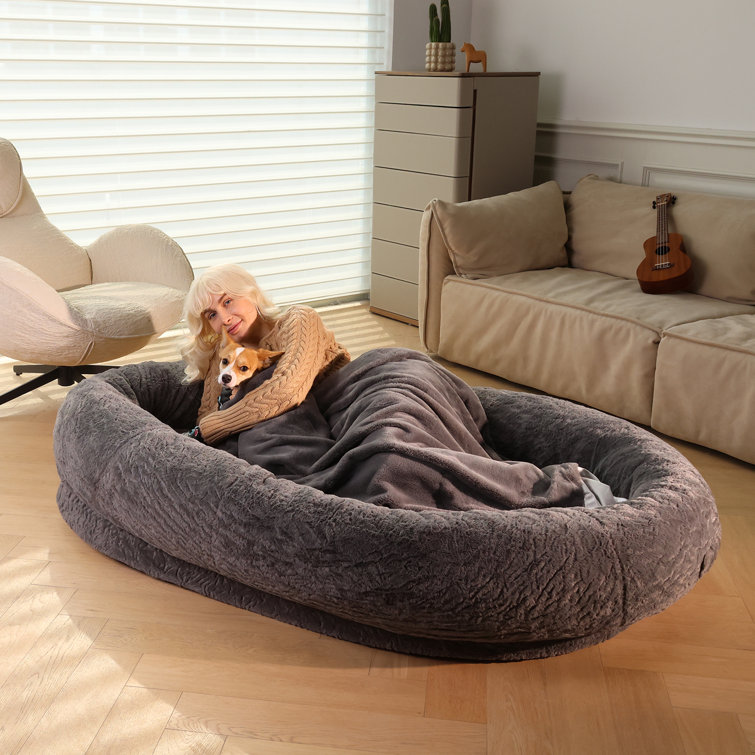 Dropshipping 7FT 183cm Fur Giant Removable Washable Bean Bag Bed Cove –  dudesky
