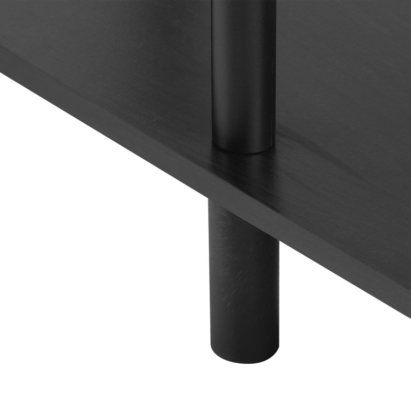 Eloisa End Table, Espresso, 32.6" H x 31.5" W x 11.61" D
