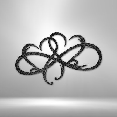 Panneau métallique New Infinity Hearts