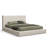 Brugal Grounded Upholstered Platform Bed Frame-119024688-101106169