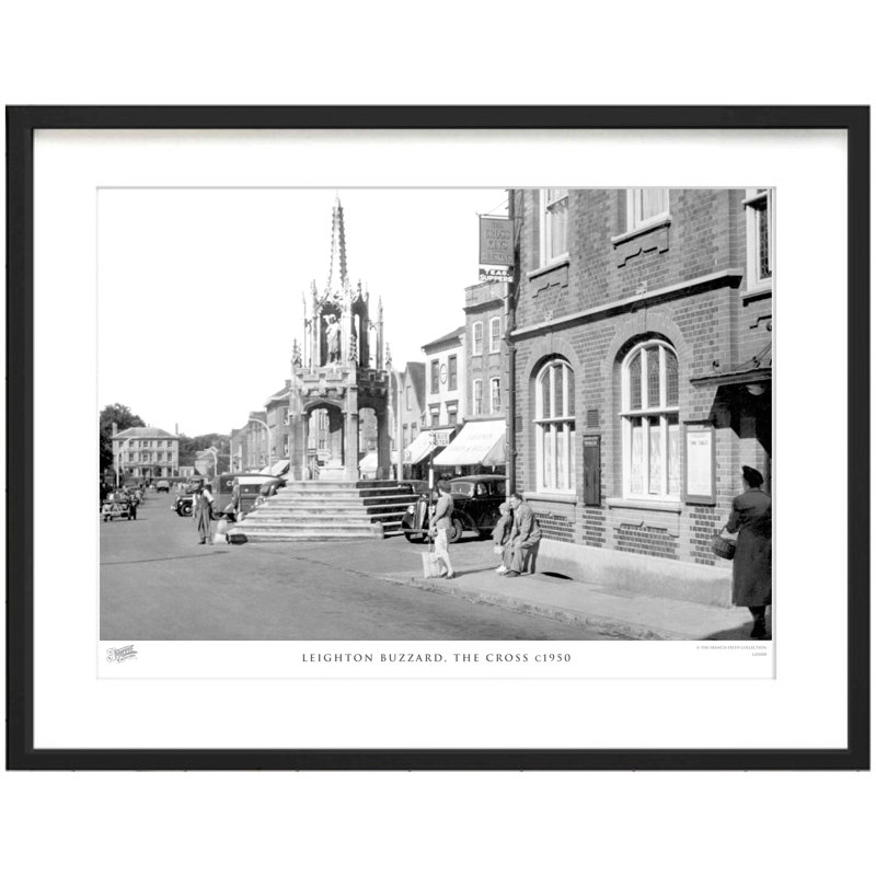 Leighton Buzzard, The Cross C1950 - Single Picture Frame Print, 60cm H X 80cm W x 2cm D