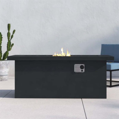 Foyer de table d'extérieur au propane / gaz naturel 24 po H
