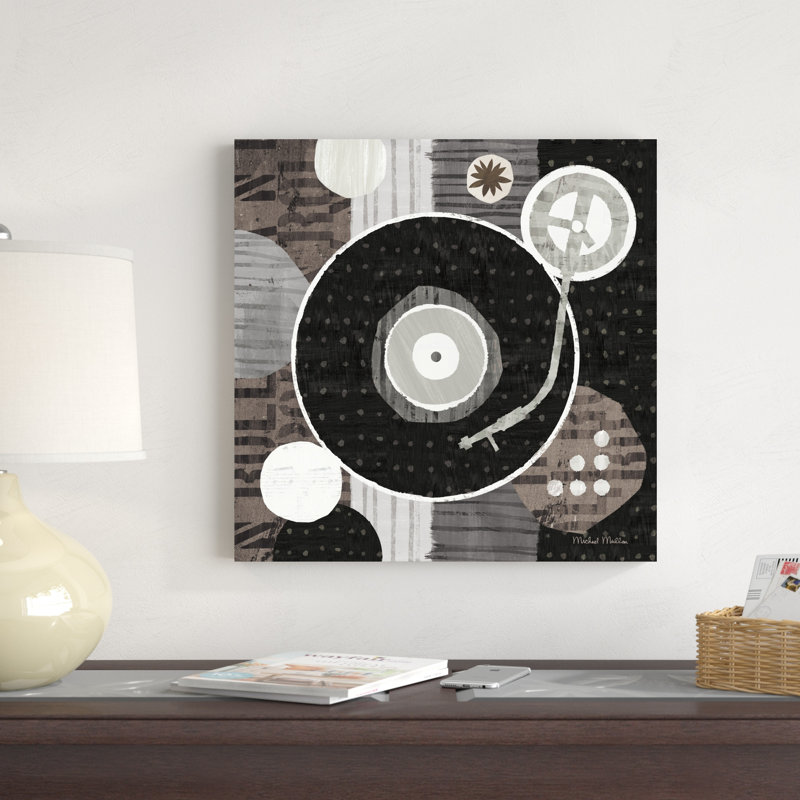 Rock N Roll Album Neutre, H 20 po x l 20 po x P 1,25 po