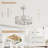 20"  Caged Ceiling Fan with Remote Control and Light Kit Included-2128945221
