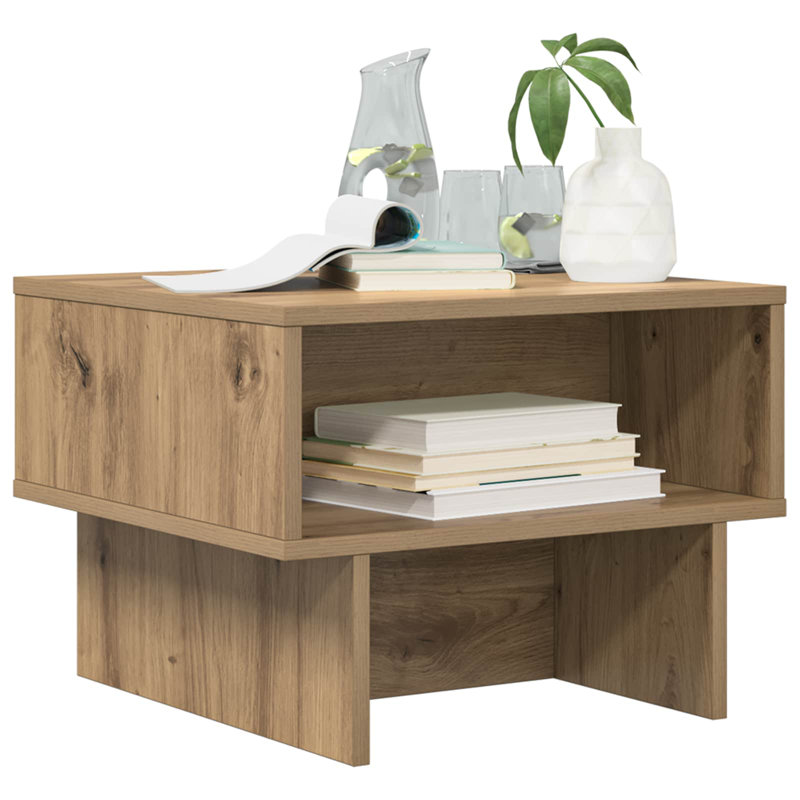 Coffee Table with Storage, 35cm. H x 48cm. L x 46cm. W, Artisan Oak