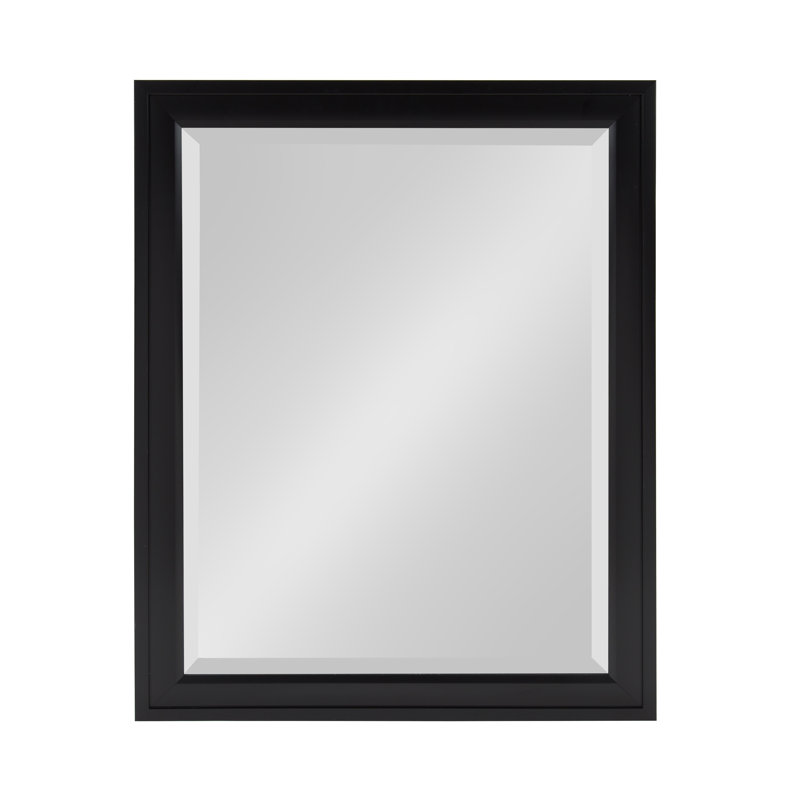 Perin Mirror, Black, 27.5" H x 21.5" W