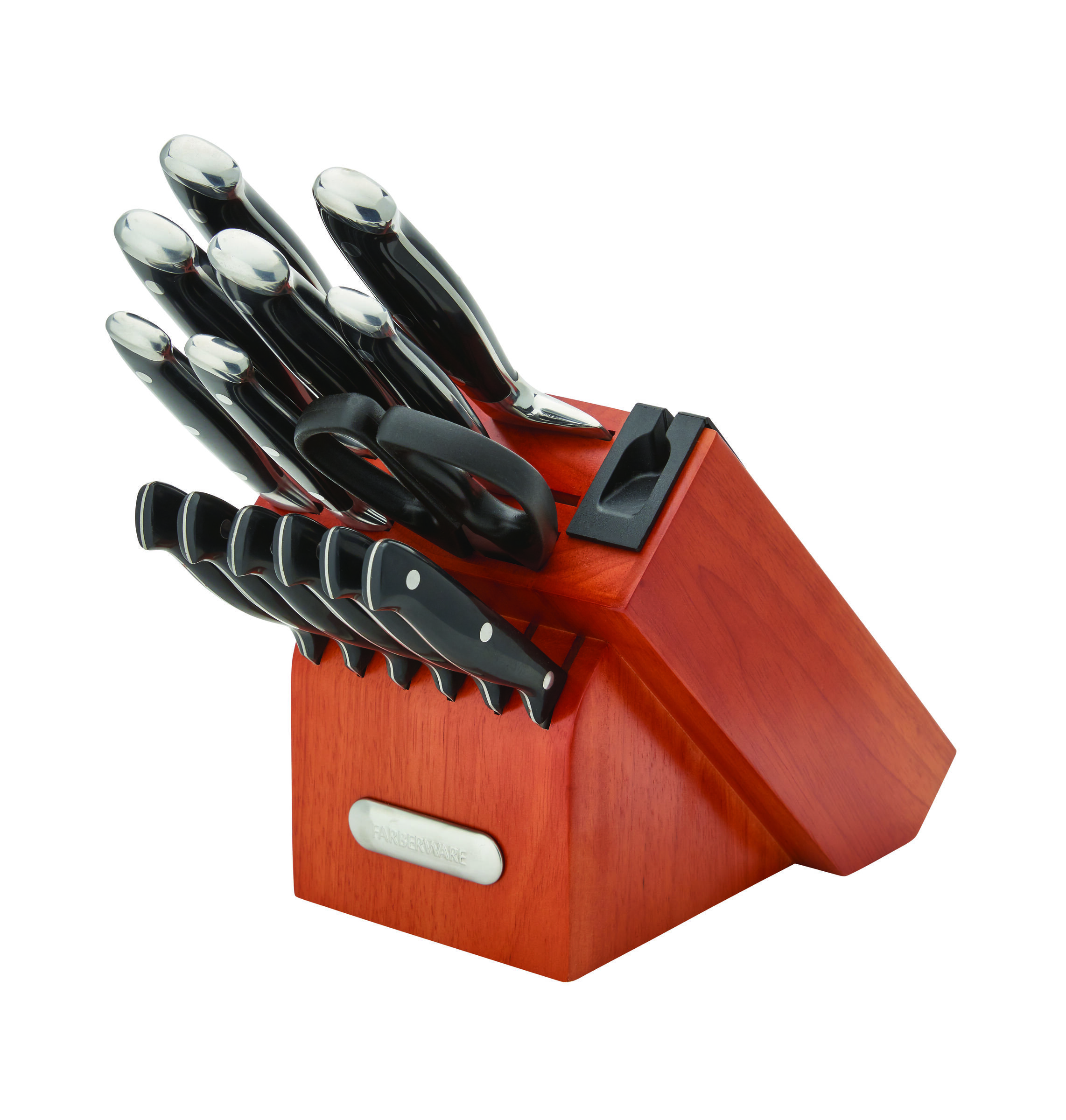 Best Buy: Farberware Forged Triple Rivet 15-Piece Cutlery Set