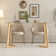 120cm Glass Desk Home Office Desk with Wooden Frame Legs, Writing Desk Computer Desk for Home Office