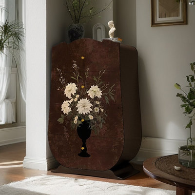 Commode d'appoint moderne à quatre tiroirs multifonctionnelle