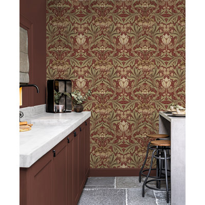 Aalyah Peel & Stick Floral Roll