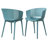 Jexa Outdoor 3-Piece Plastic Bistro Dining Set-124928009