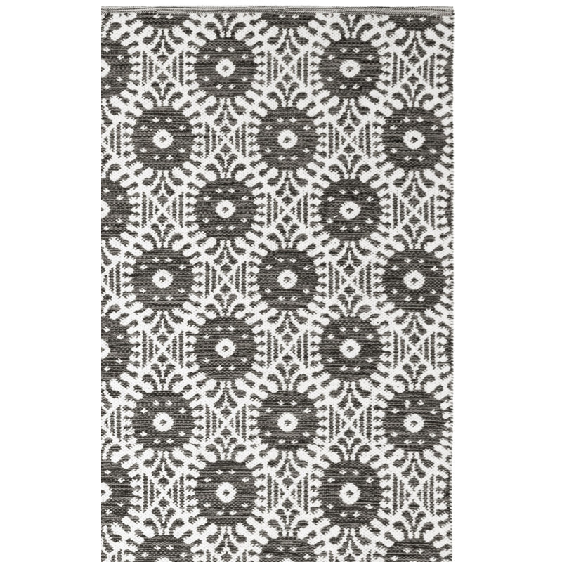 Clemence Hand Woven Performance Geometric Rug, Rectangle 3' x 5'