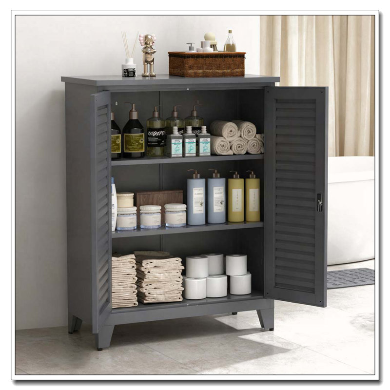 Metal Tool Storage Cabinet with Ample Multi-Purpose Storage Space