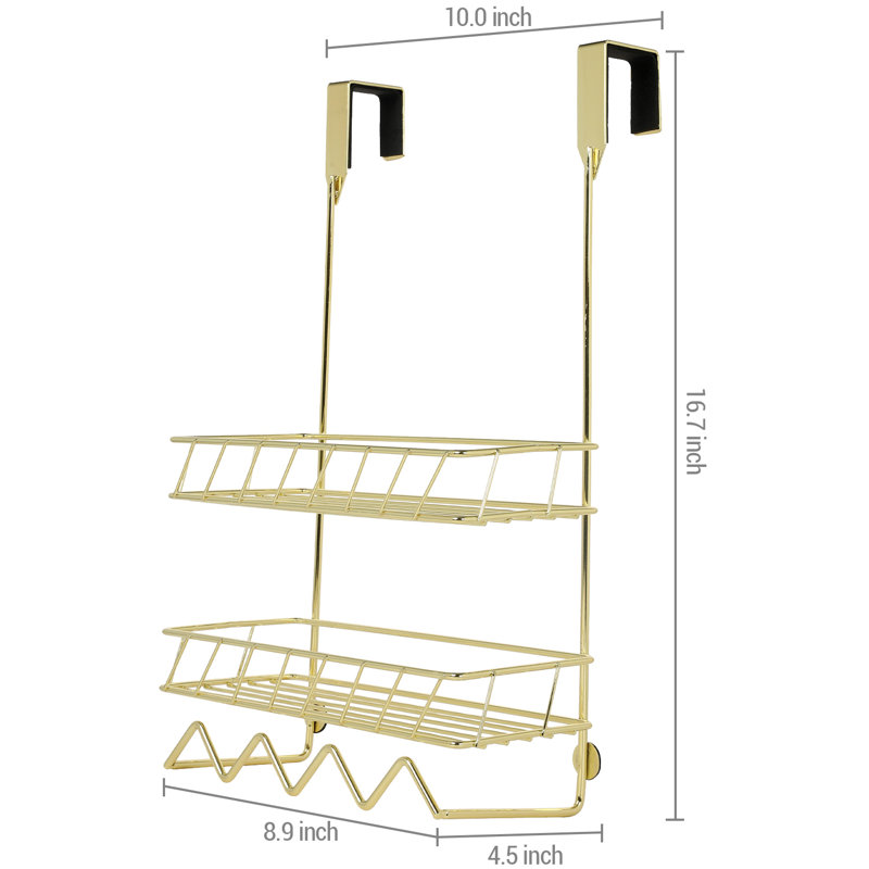22.6 cm L Over-the-Door Towel Rack
