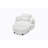 Crescent Sofa With Two Throw Pillows And One Lumbar Pillow, Comes With Extra Tray-190177531
