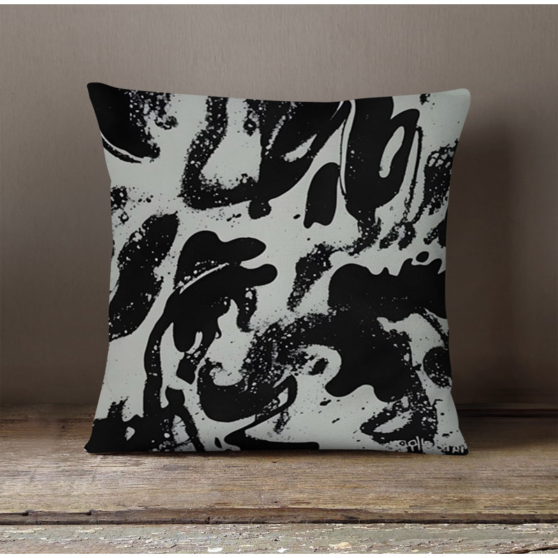 Throw Pillow, 16"H x 16"W, Pillow Cover Only - No Insert