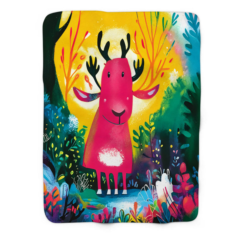 Throw Blanket, 60" W x 80" L