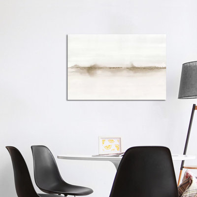 Aquarelle paysage Vii - nuances de sépia par Nouveau Prints - Giclée sur toile tendue avec châssis