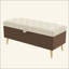 Banc de rangement avec repose-pieds Modern Modern-129574797-129574798